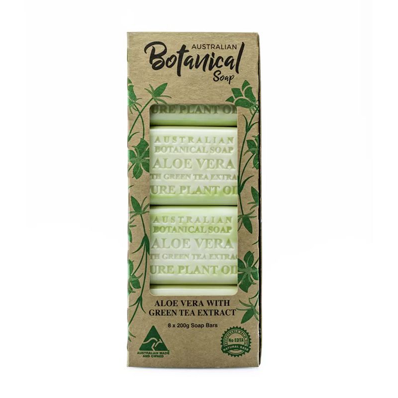 【コストコ】オーストラリアンボタニカルバーソープ 200g x 8個(アロエベラ)|常温