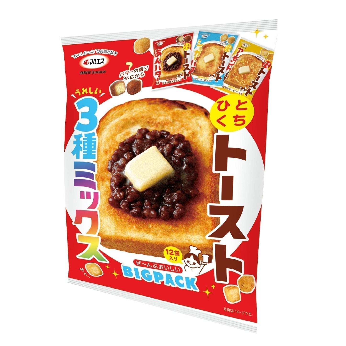 【コストコ】ひとくちトースト ミックス 3種 412g|常温
