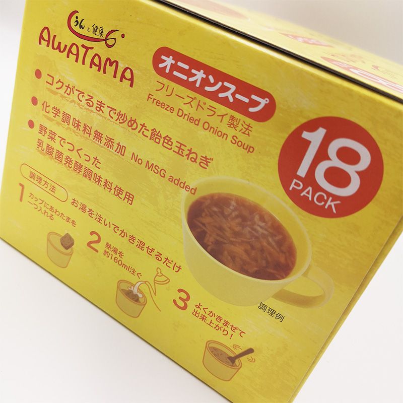 【コストコ】AWATAMA オニオンスープ 18パック|常温
