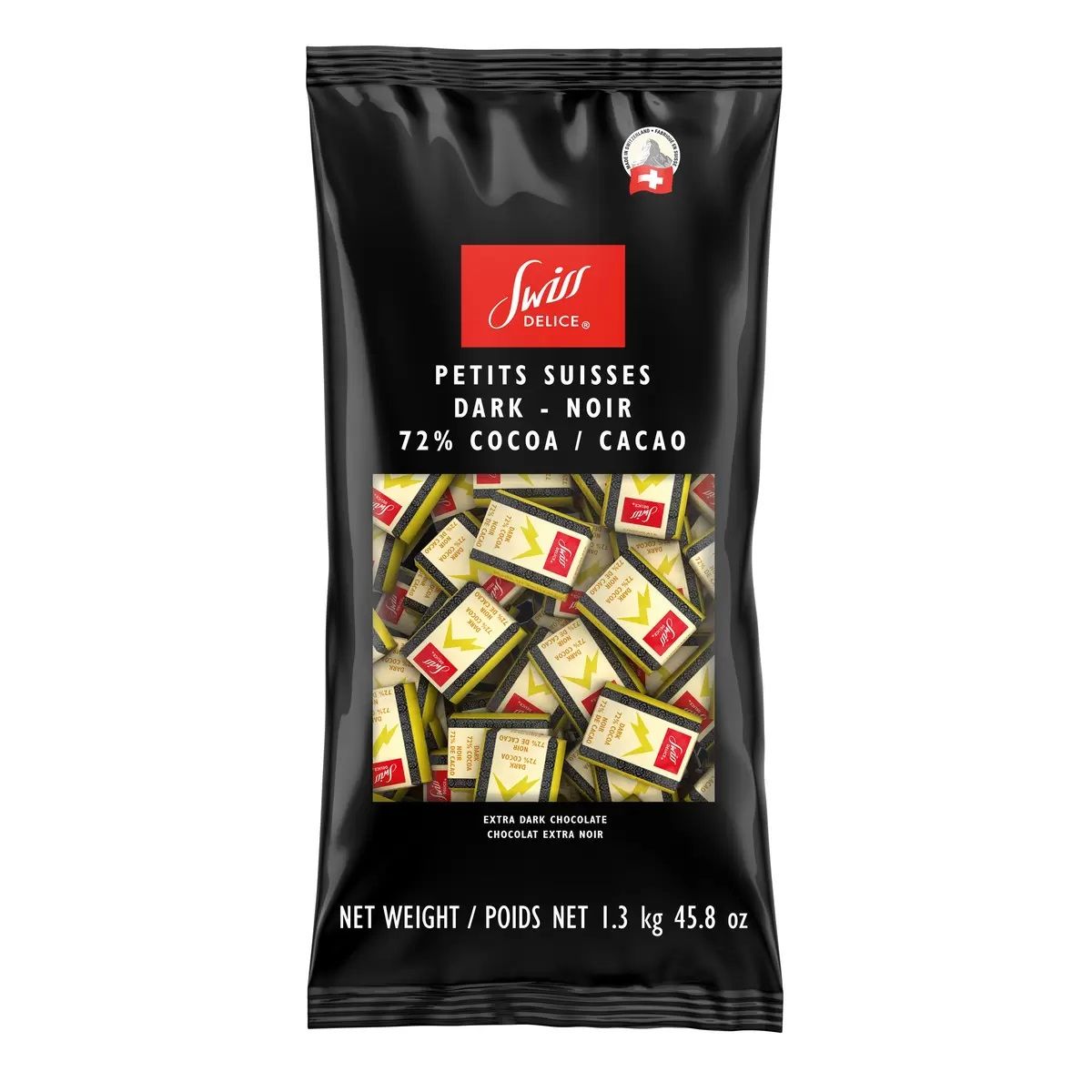 【コストコ】スイスデリス ダークチョコレート 1.3kg｜冷蔵