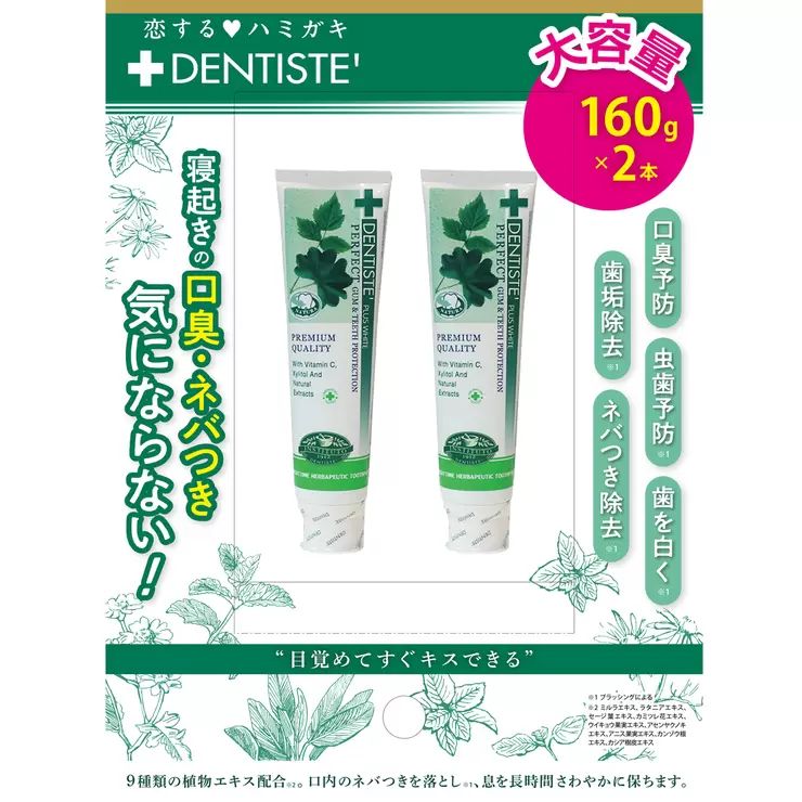 【コストコ】デンティス 歯磨き粉 チューブタイプ 160g x 2本｜常温