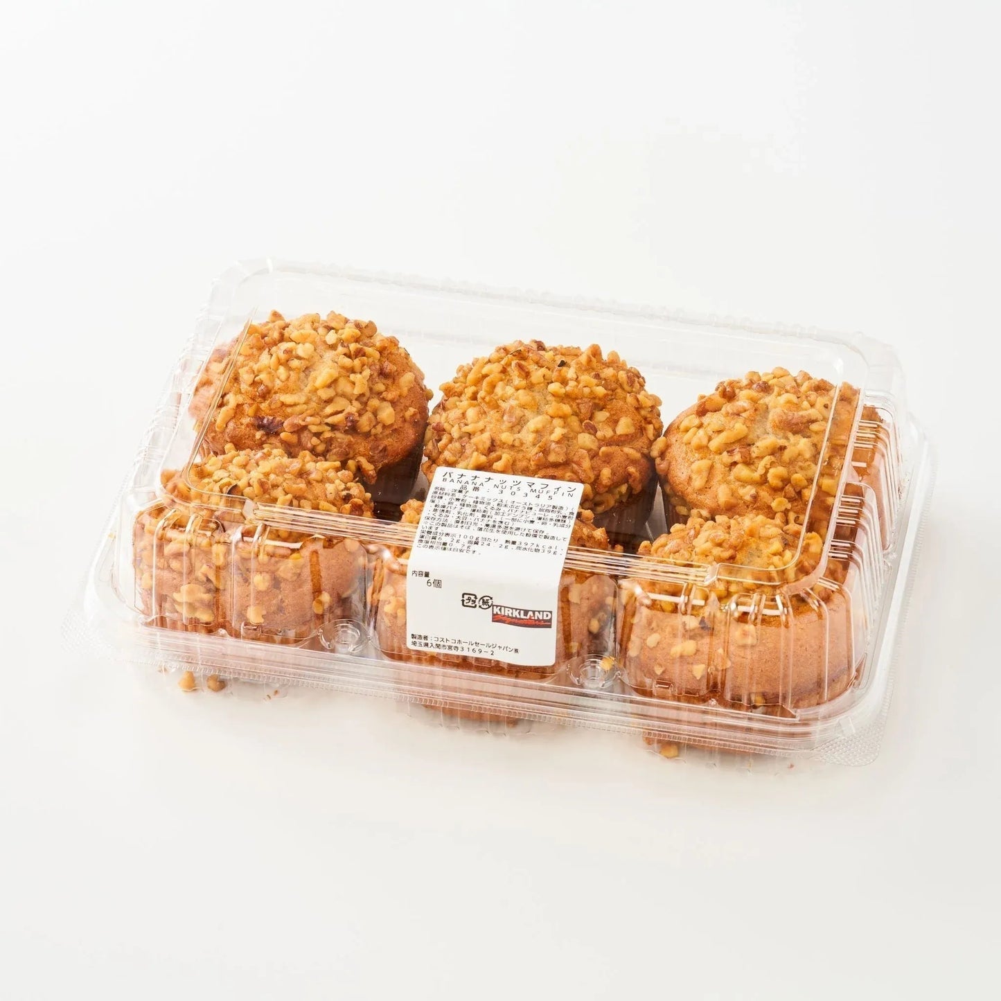 【コストコ】バナナナッツマフィン 6個入｜常温