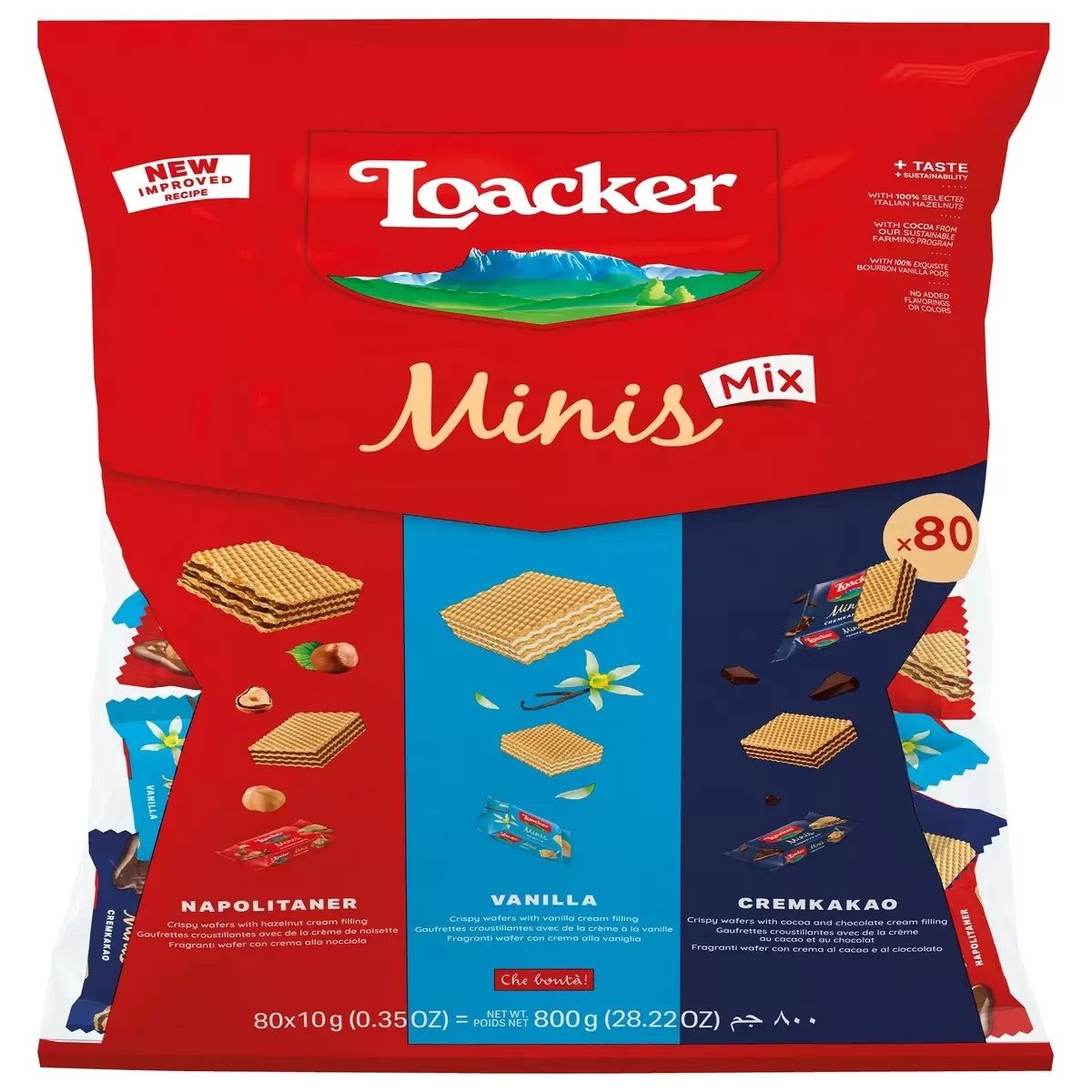 【コストコ】ローカー ミニーズ アソート 80個｜常温