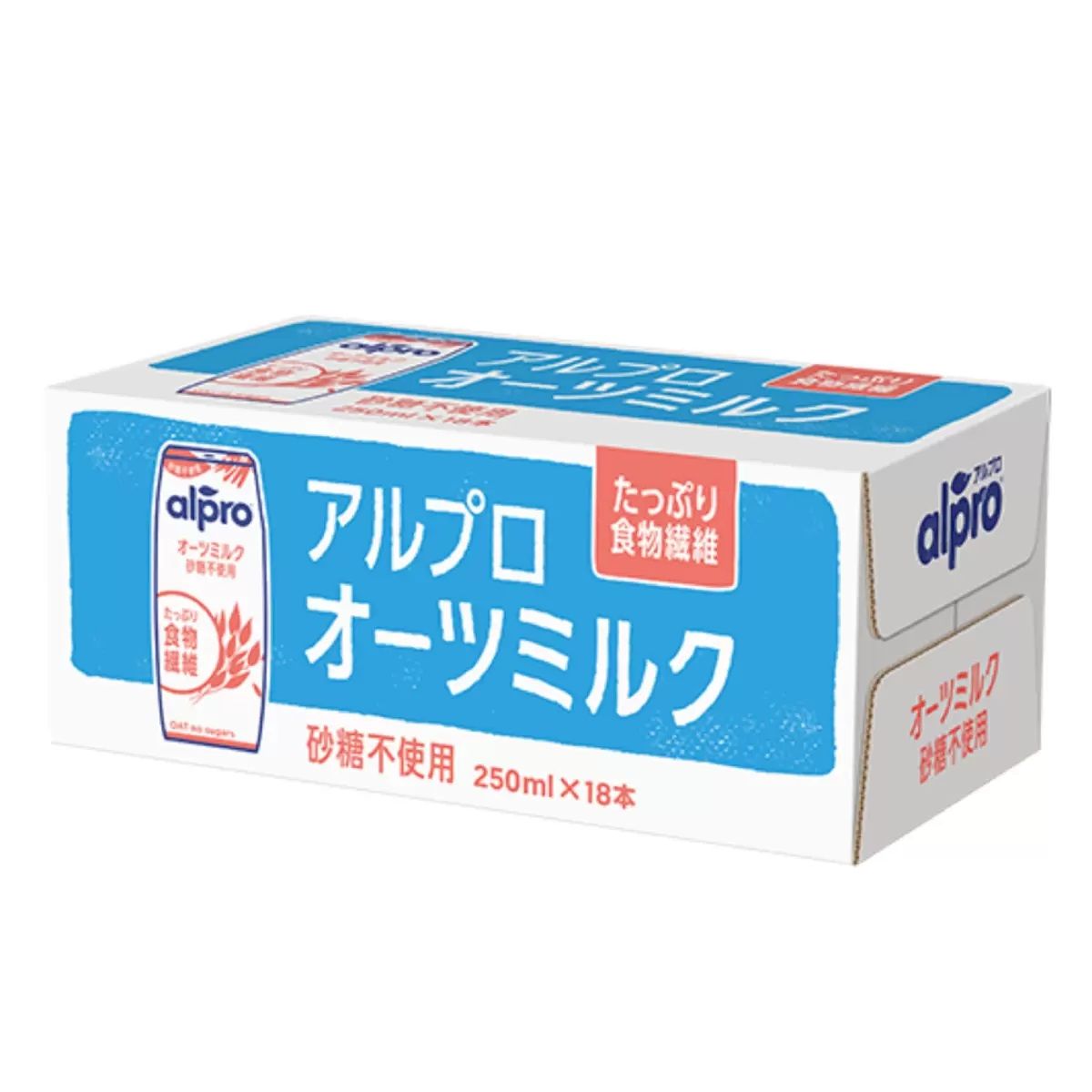 【コストコ】ダノン アルプロ オーツミルク 砂糖不使用 250ml x 18本｜常温