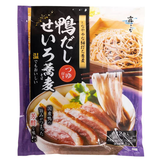 【コストコ】鴨だしせいろ蕎麦 12食｜常温